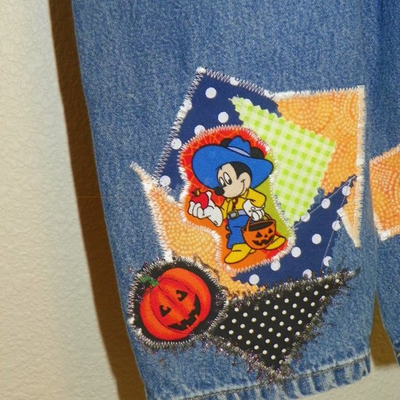 Overalls Mickey Mouse Halloween Custom Made 3T - Picture 5 of 10